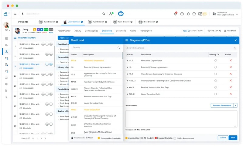 Electronic Health Record (EHR) Software with Easy Charting