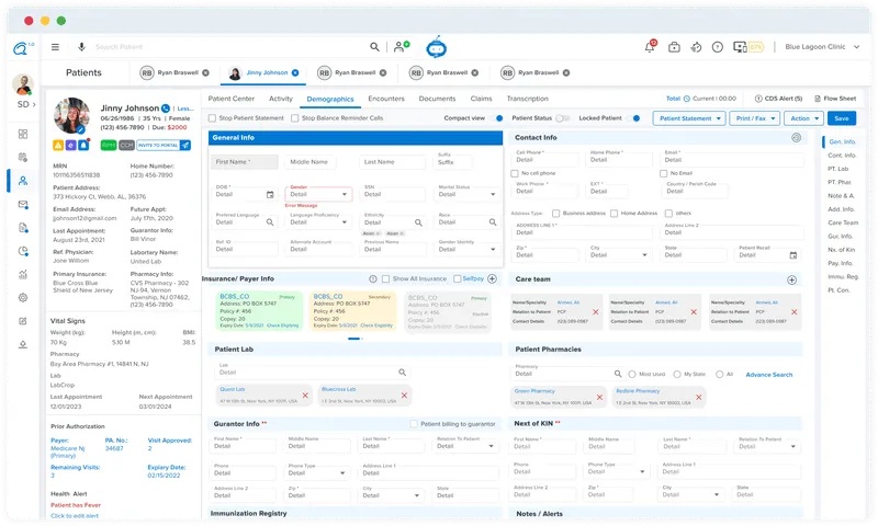 Electronic Health Record (EHR) Software with Easy Charting