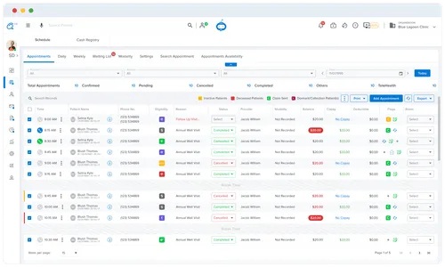 Practice Management Software for Easy Scheduling & Billing